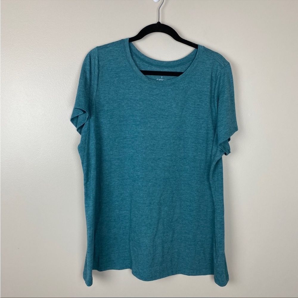 Torrid‎ blue blouse 2
